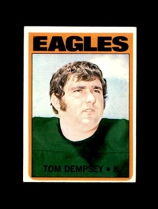 1972 Topps Football #175 Tom Dempsey (Eagles) NM - Picture 1 of 2