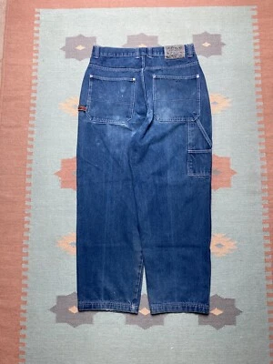 Vintage y2k baggy jeans dtek wide leg pipes big pockets JNCO skater 36x31 - Image 1 of 4