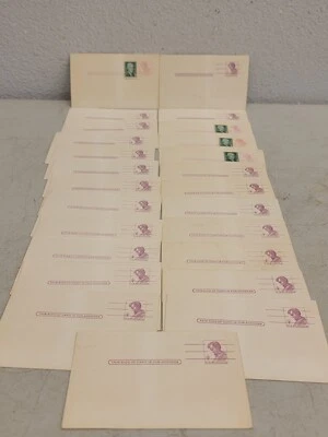 25) US Stamps SC# UX48Abraham Lincoln 4c Postal Card MNH 1962 - Image 1 of 4