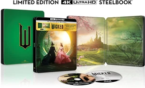 Wicked 2-Disc Limited Edition 4K Ultra HD SteelBook (Region A, B & C UK Import) - Bild 1 von 3