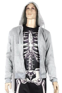 Donnie Darko Skeleton SET (Suit + Hoodie) Coat Adult Costume Halloween Jumpsuit