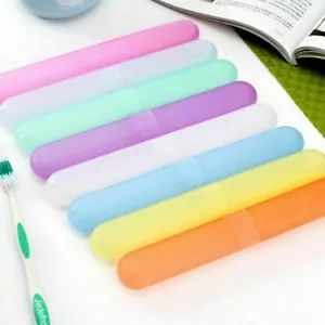 Toothbrush Case Travel Cover Plastic Holder, Family Pack, Brushes Holidays UK - Picture 1 of 16