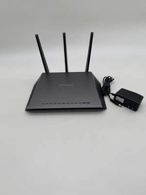 Netgear Nighthawk R7000 AC1900 Dual-Band WiFi Router Tested Working Cleaned - Image 1 of 4