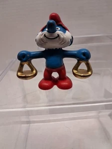 Schleich Peyo Smurfs 2009 - 2" de alto papá pitufo escalas. B90 - Imagen 1 de 4
