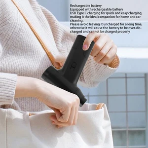 Electric Dust Blower Cordless Electric Air Duster Brushless Motor Low Noise - Afbeelding 1 van 12