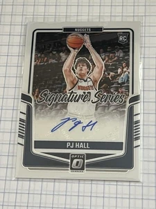 2024-25 Donruss Optic Signature Series PJ Hall Auto #SS-PJH Nuggets RC Autograph - Picture 1 of 1