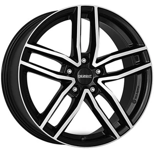 CERCHIO IN LEGA DEZENT TR DARK 8X18 5X112 BLACK/POLISHED XXU - Foto 1 di 4