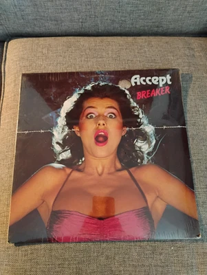 NEW - Accept - Breaker vinyl 1981 1st US Press Passport Records PB6010 Metal! Foto 1 de 4