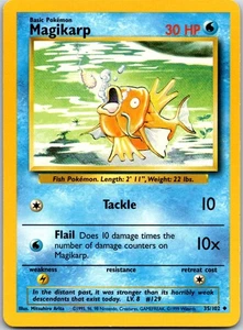 Magikarp Uncommon Base Set Normal 035/102 MP - Picture 1 of 2