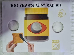 Vegemite Coin Cover, no capsules or clear plastic sleeve. for your 3 colour coin - Picture 1 of 2
