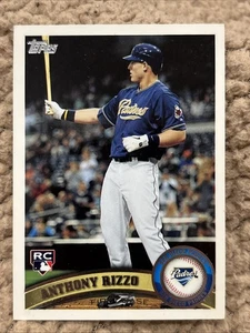 2011 Topps Update #US55 Anthony Rizzo RC Rookie Card - Picture 1 of 2