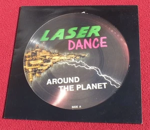Picture Vinyl LP* Laserdance ‎– Around The Planet  (1988) - Bild 1 von 4