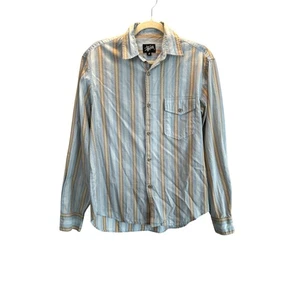 Vintage 1990s Stüssy Button-Up Shirt (Size S) - Made in USA - Rare and Unique - Bild 1 von 6