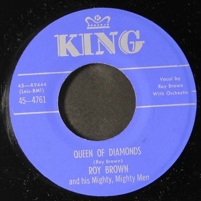 ROY BROWN: fannie brown got married / queen of diamonds KING 7" Single 45 RPM - Image 1 of 2
