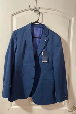 Ben Sherman Men's 38S Fluke Blazer Sport Coat Navy Blue Marine Retail: $198.00 - Image 1 of 3