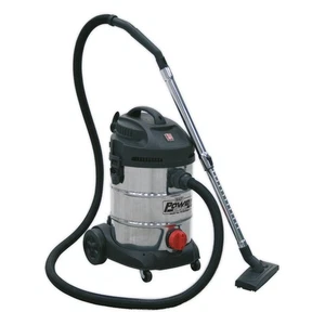 Sealey Vacuum Cleaner Industrial 30L 1400W/230V Stainless Drum PC300SD - Picture 1 of 1