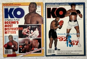 KO MAGAZINES FEBRUARY 1991, MAY 1992. LOT OF TWO MAGAZINES. TYSON COVERS - Picture 1 of 19