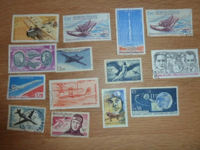 Lot  Timbres FRANCE Différents Aviation Poste Aerienne (FK) - Photo 1/1