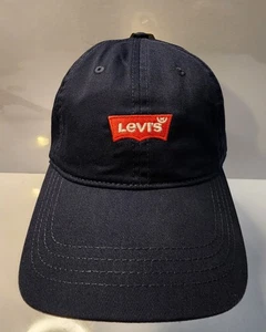Levi's Hat Men's Adjustable Navy Blue Classic Logo Baseball Cap - Picture 1 of 6