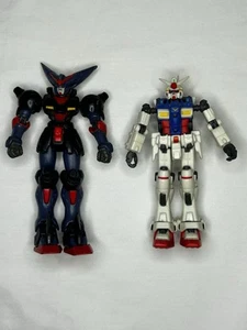 Two Vintage 2001 Bandai 4in Gundam Action Figures - Picture 1 of 7
