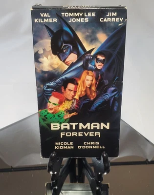 Batman Forever 1995 VHS Tape Val Kilmer Watermark - Image 1 of 2