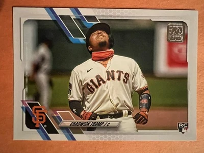 Chadwick Tromp rookie 2021 TOPPS Series 1 San Francisco Giants RC - Image 1 of 2