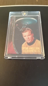 STAR TREK THE ORIGINAL SERIES TOS SEASON 3 KIRK CAPTAIN'S CARD 1 OF 4, 200/1200 - Picture 1 of 2