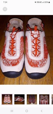 Jambu Womens Robin Shoes Orange And Tan Floral Slip On - Image 1 of 4