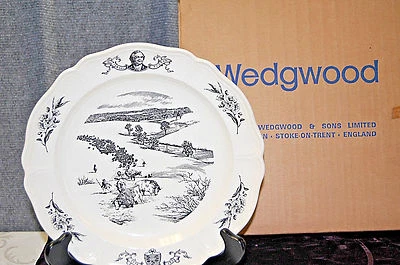 Placa Wedgwood Connecticut 200 aniversario 5to estado 1976 en caja S3806 Foto 1 de 4