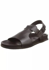 Manitu Men’s 610234 Gladiator Sandals Brown [1156] UK 6.5 EU 40 ) - Picture 1 of 9