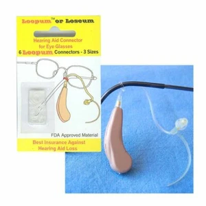 Conectores de audífonos Loopum o Loseum *VENDEDOR DE EE. UU.* Conectores de ayuda para gafas - Imagen 1 de 1