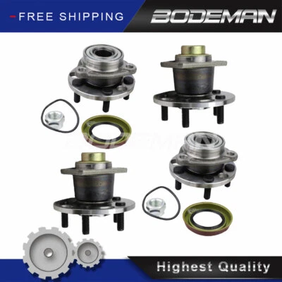 Juego de cojinetes de cubo de rueda delantera y trasera para Chevy Cavalier Pontiac Sunfire 2003-2005 Foto 1 de 4