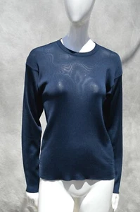 Vintage CHANEL Boutique 70's classic nylon sweater size 38 bodycon - Picture 1 of 10