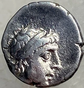 Kingdom Of Cappadocia Silver Drachm 52 BC-42 BC Ariobarzanes III Athena Nice - Picture 1 of 10
