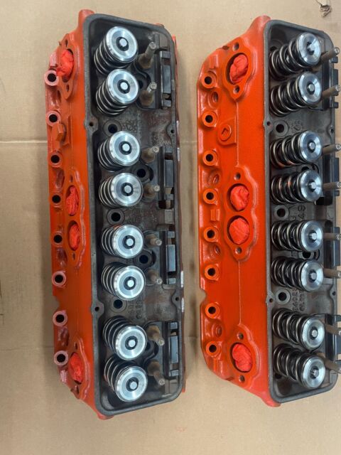 SBC SB Chevrolet 350 IMCA Assembled Heads 1969 - 1985 - EQ Cores