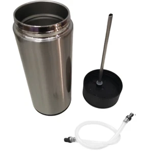 For Miele Stainless Steel Milk Container Flask Cup Coffee Machines 16oz Vacuum - Picture 1 of 5