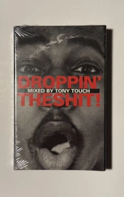 Tony Touch Droppin' The Shit 1999 Promo Hip Hop Cassette Mixtape Tommy Boy NEW - Image 1 of 2