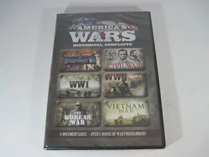 NEW War Documentaries Americas Wars Historical Conflicts DVD THE EDUCATIONAL - Picture 1 of 2