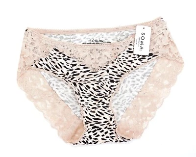 Soma Intimates Abrazable Encaje Hipster ~In The Wild Mini Hush~ Talla: S [NUEVO CON ETIQUETAS] Foto 1 de 3