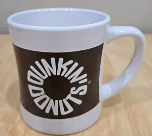 Dunkin Donuts 2010 Retro Diner Style w/Vintage Logo Ceramic Coffee Mug Pre-Owned - Picture 1 of 5