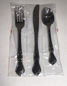 REED & BARTON HERITAGE MINT RoseQueen STAINLESS FLATWARE 3 Piece Setting RB41