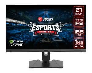 MSI -MAG 274QRF QD E2 27" QHD 165Hz 1ms Quantum Dot Gaming Monitor-NO POWER CORD - Picture 1 of 17