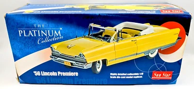 1956 Lincoln Premier желтый 1:18 SunStar 4641 - Изображение 1 из 4