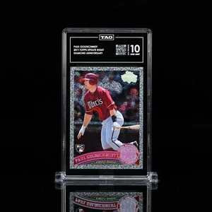 2011 Topps Update Diamond Anniversary #US47 Paul Goldschmidt RC TAG 10 (TAG 973) - Picture 1 of 4