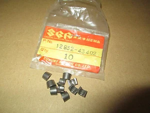 NOS SUZUKI GSX550 PACK OF GENUINE VALVE COTTERS 12932-43402 - Imagen 1 de 1