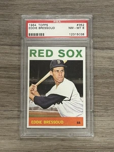 1964 Topps Set-Break #352 Eddie Bressoud PSA 8 NM-MT - Picture 1 of 2