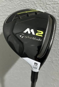 TaylorMade M2 2017 18 Degree 5 Fairway Wood Stiff Flex 65g Graphite Shaft 42.25” - Picture 1 of 14