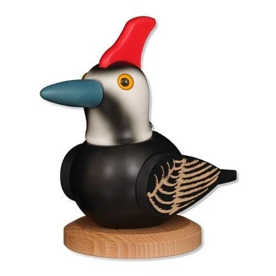 New - Christian Ulbricht Pileated Woodpecker - 2025 Tour Bird German Nutcracker