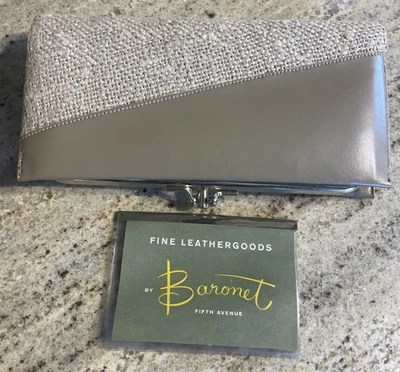 Cartera sin asas Baronet Fifth Avenue vintage NOS monedero Foto 1 de 4