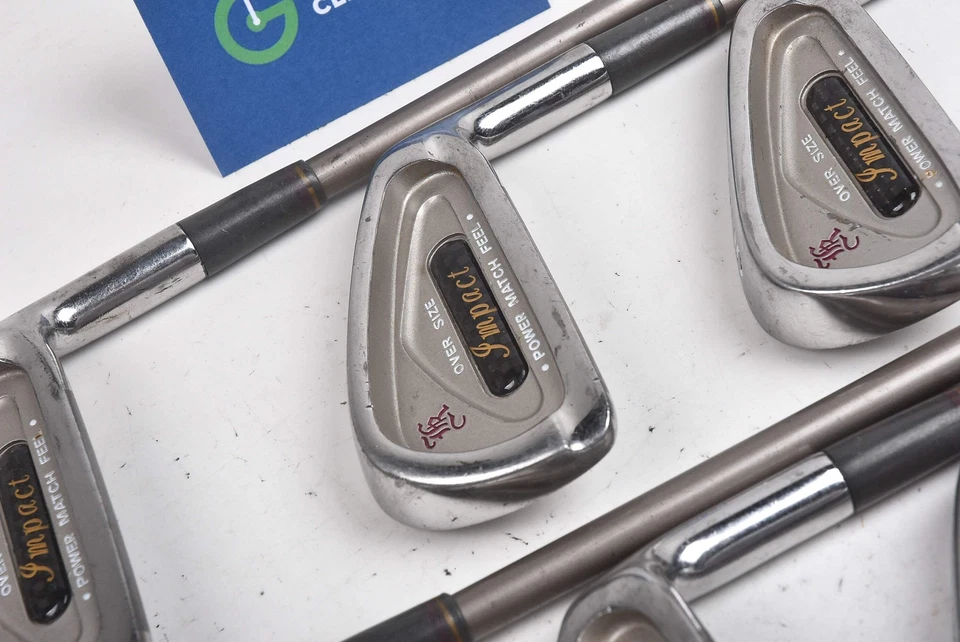 Ladies Kunnan Impact Beginer Irons / 3-PW+SW / Ladies Flex Graphite Shaft - Image 1 of 4